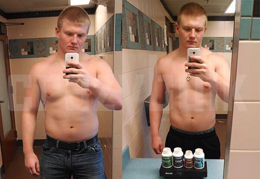 RILEY VERLOOR 7% LICHAAMSVET MET CRAZYBULK’S CUTTING STACK!